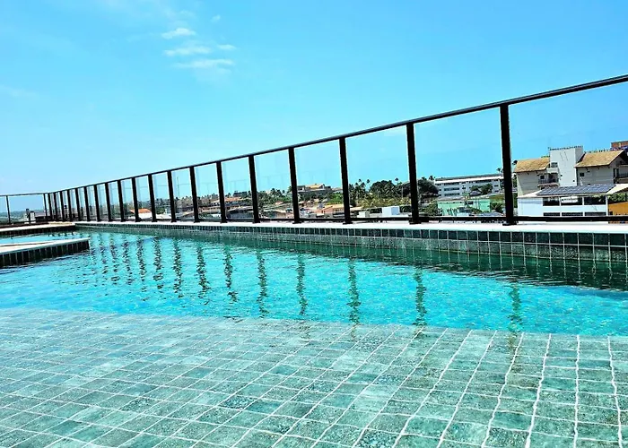Incrível Porto City no centro de Porto de Galinhas com Piscina ou Hidro by HM